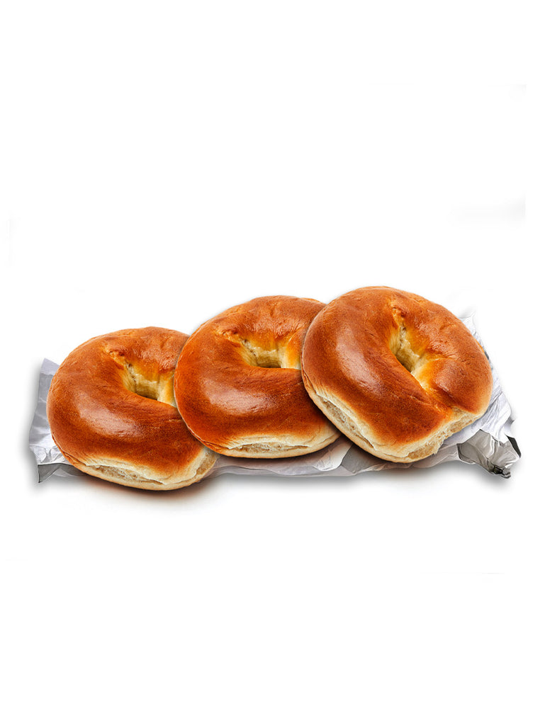 3x Plain Beigels